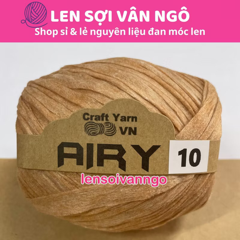 Sợi Airy móc túi/mũ (cuộn 45gr) (26269)