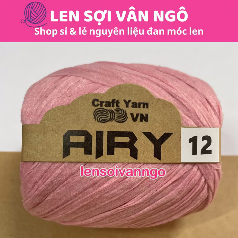 Sợi Airy móc túi/mũ (cuộn 45gr) (26269)