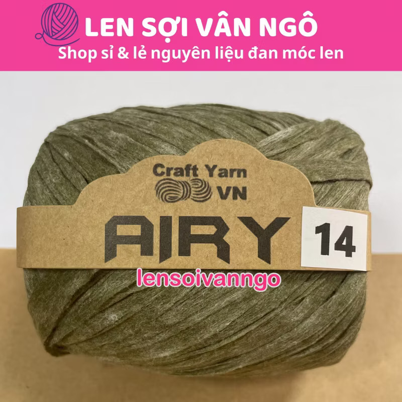 Sợi Airy móc túi/mũ (cuộn 45gr) (26269)