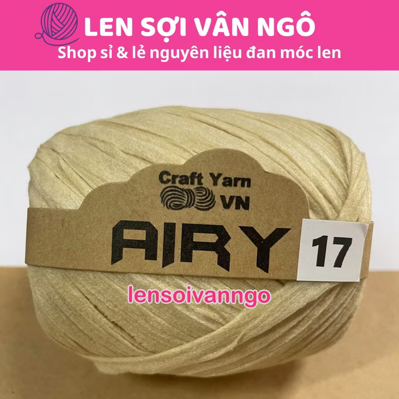 Sợi Airy móc túi/mũ (cuộn 45gr) (26269)