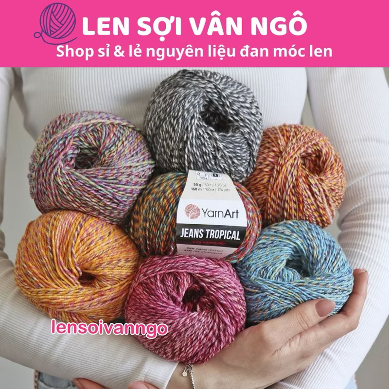 Len YarnArt JEANS TROPICAL (50gr) (26315)