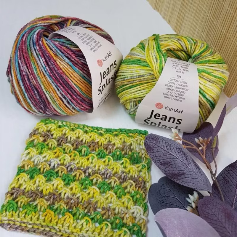 Len YarnArt Jeans Splash (cuộn 50gr) (26316)