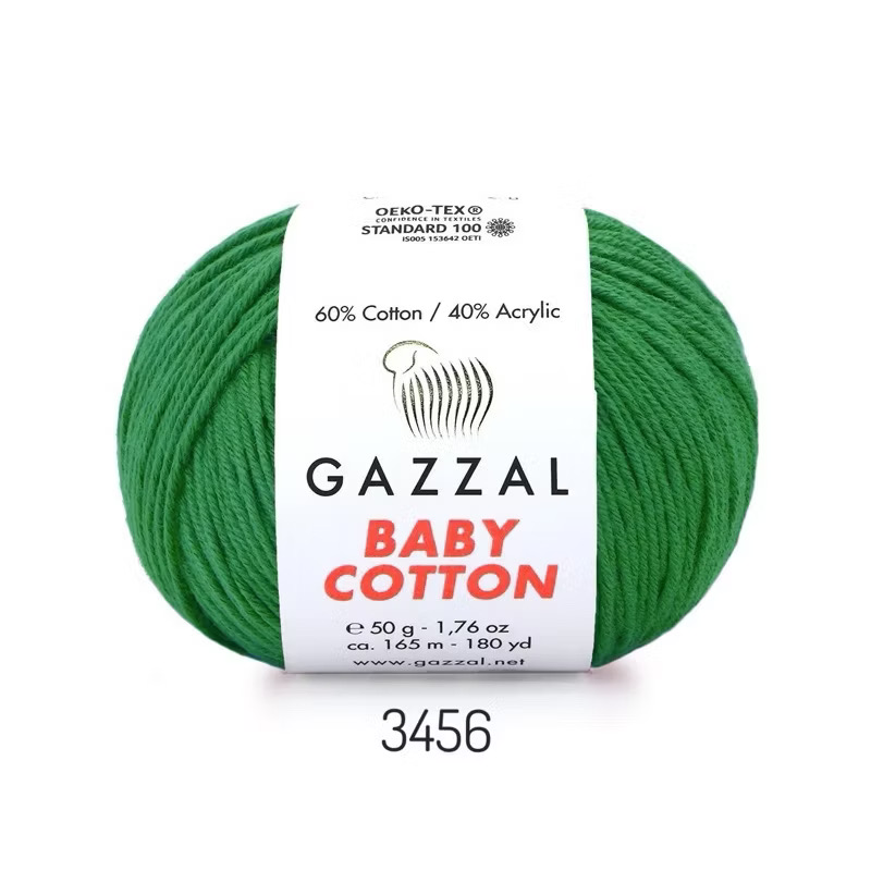 Len Gazzal Baby Cotton (cuộn 50gr) (26310)