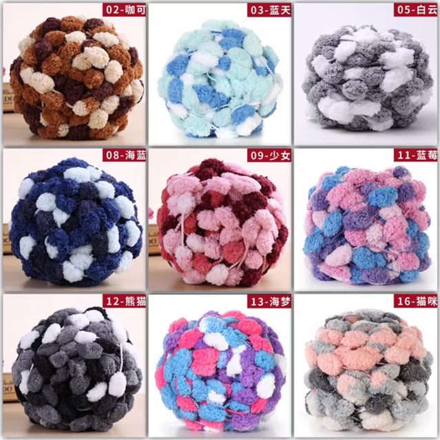 Len nhung tròn (cuộn 130gr) (26308)