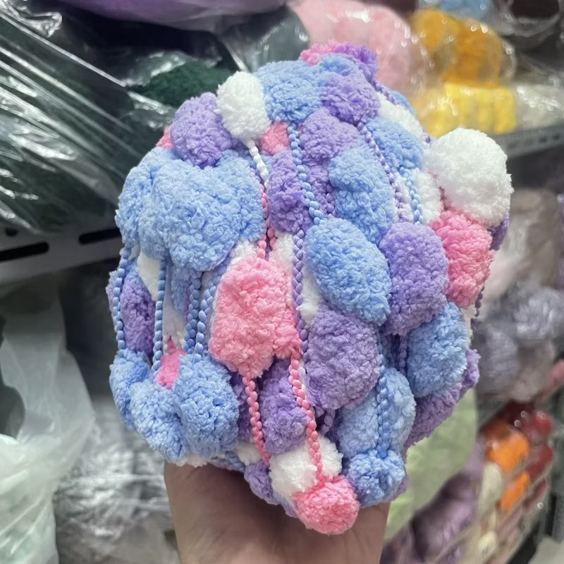 Len nhung tròn (cuộn 130gr) (26308)