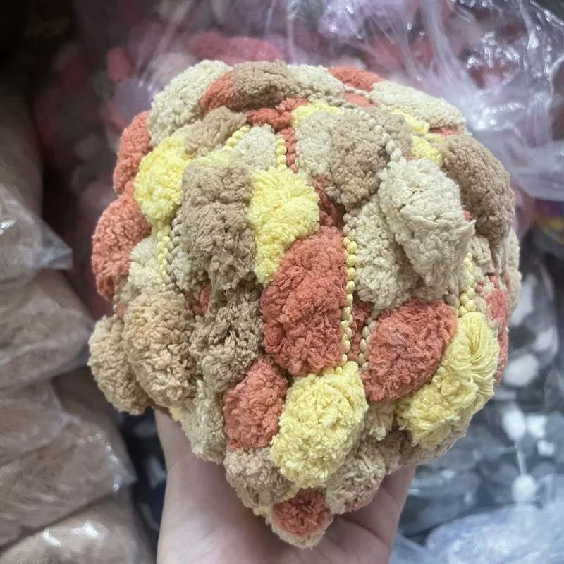 Len nhung tròn (cuộn 130gr) (26308)