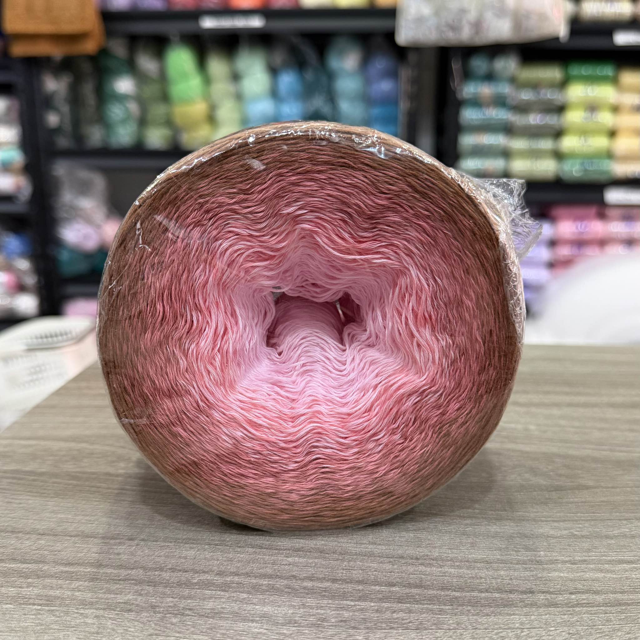 Sợi cầu vồng Cotton Organic 0.8mm (cuộn 300gr)