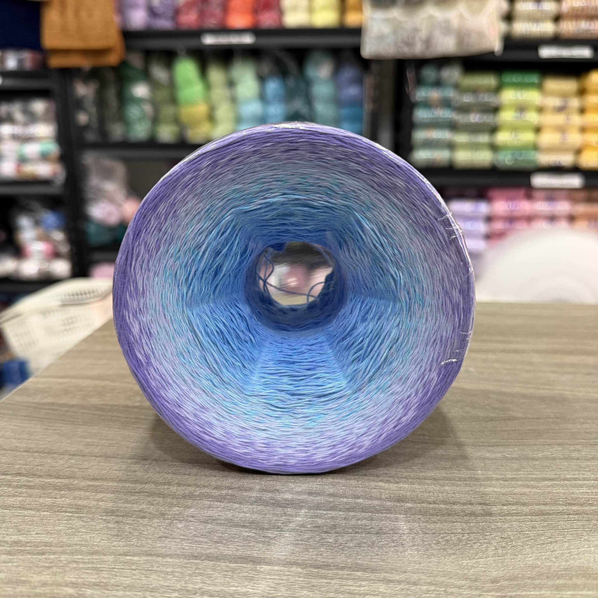 Sợi cầu vồng Cotton Organic 0.8mm (cuộn 300gr)