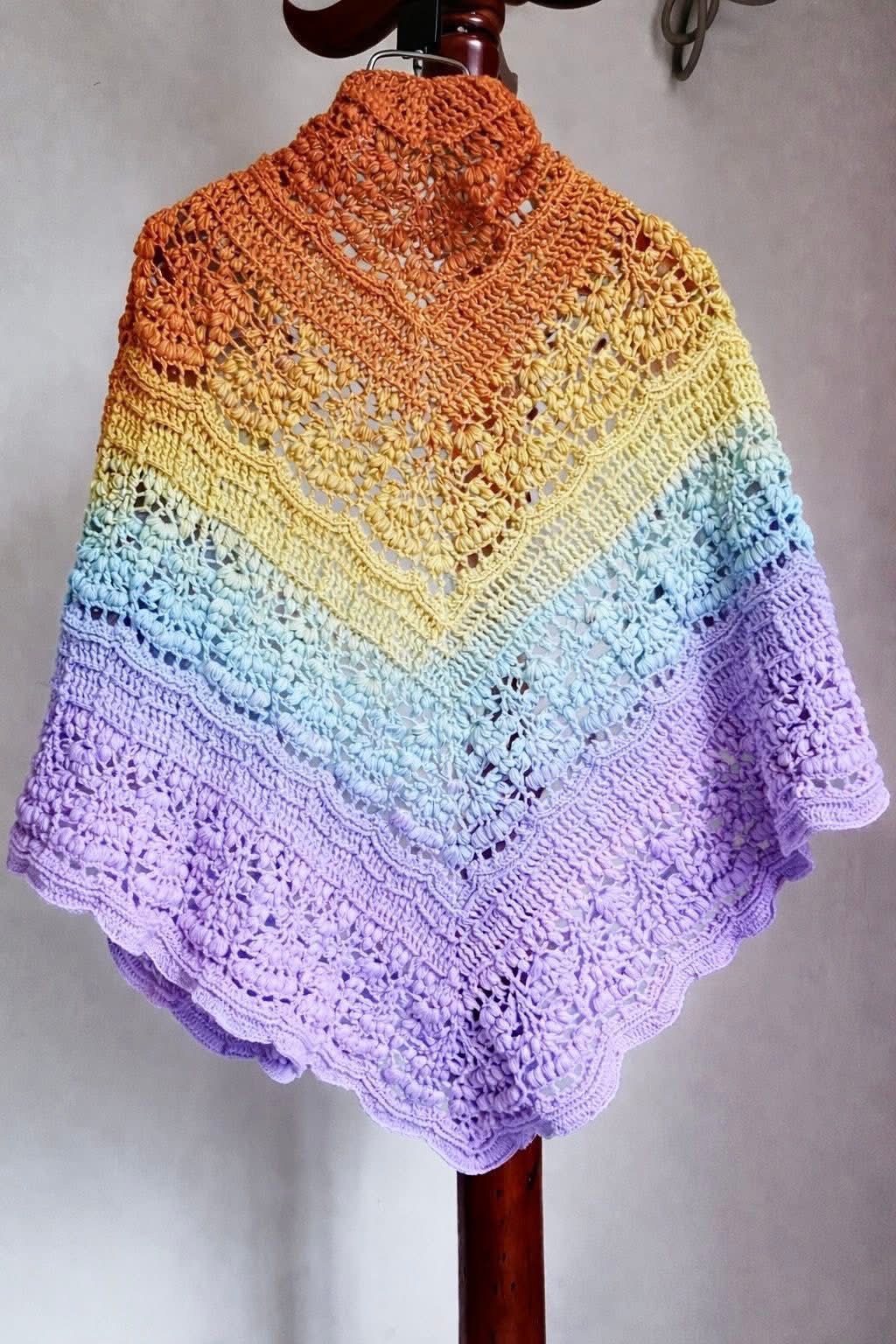 Sợi cầu vồng Cotton Organic 0.8mm (cuộn 300gr)