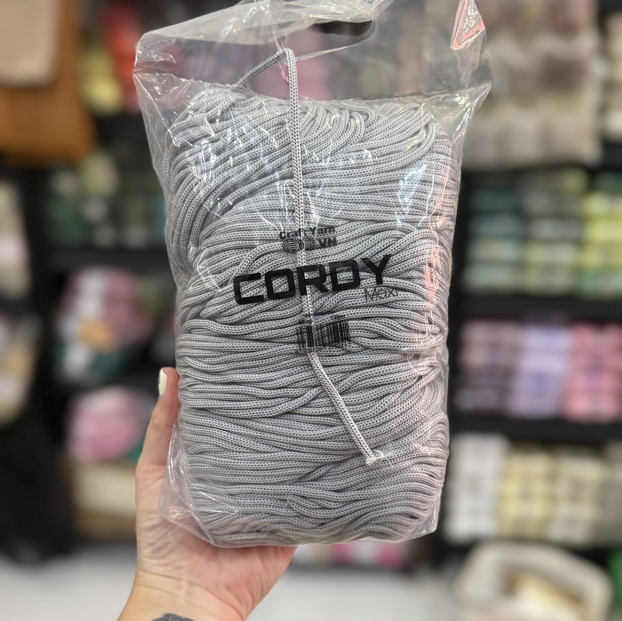 Sợi Cordy Maxi 3.5mm Craftyarn VN dùng để móc túi xách (26272)