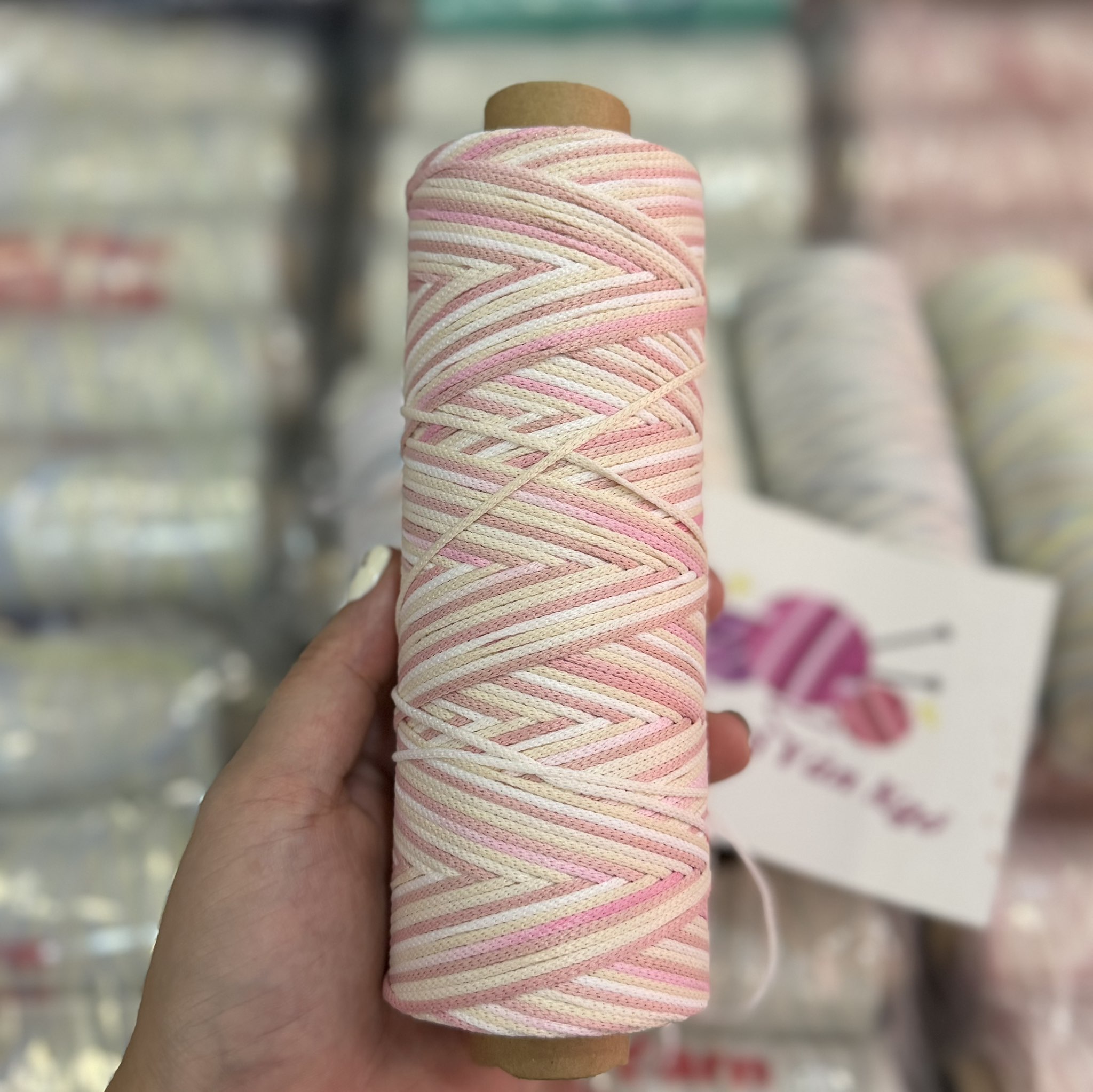 Sợi dệt màu Ombre Craftyarn VN (cuộn 125gr ko tính lõi) (26267)