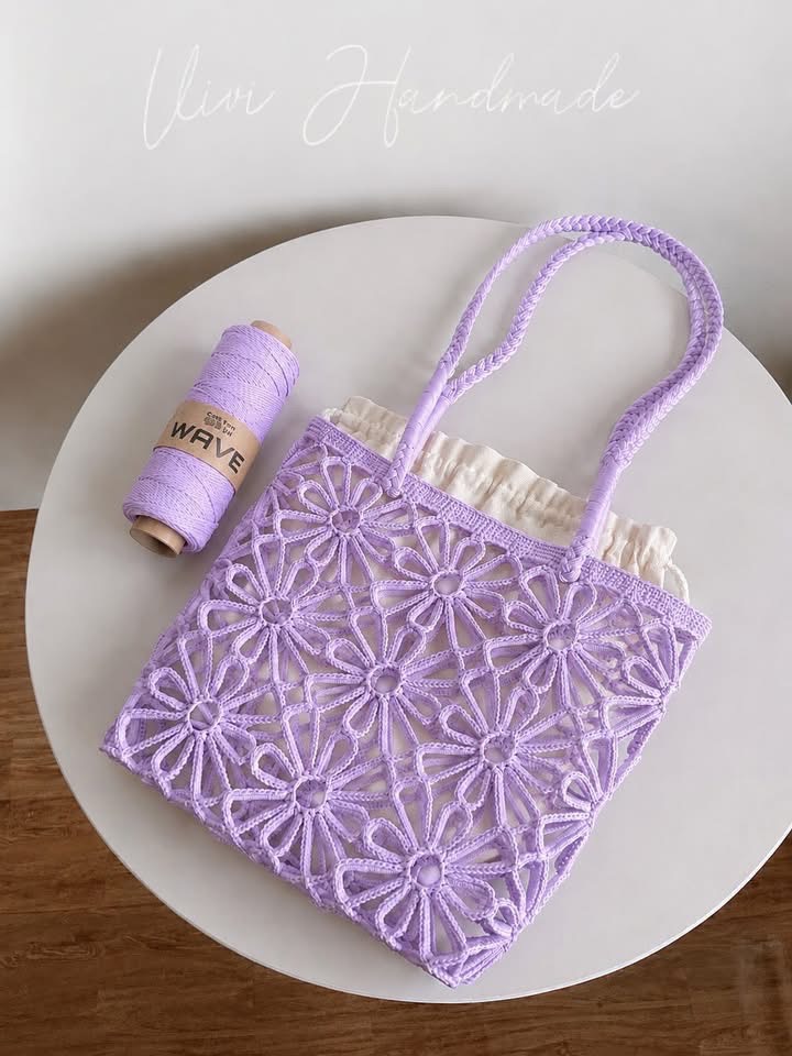PK túi: Combo 10c / 30c canvas hoa nẹp túi