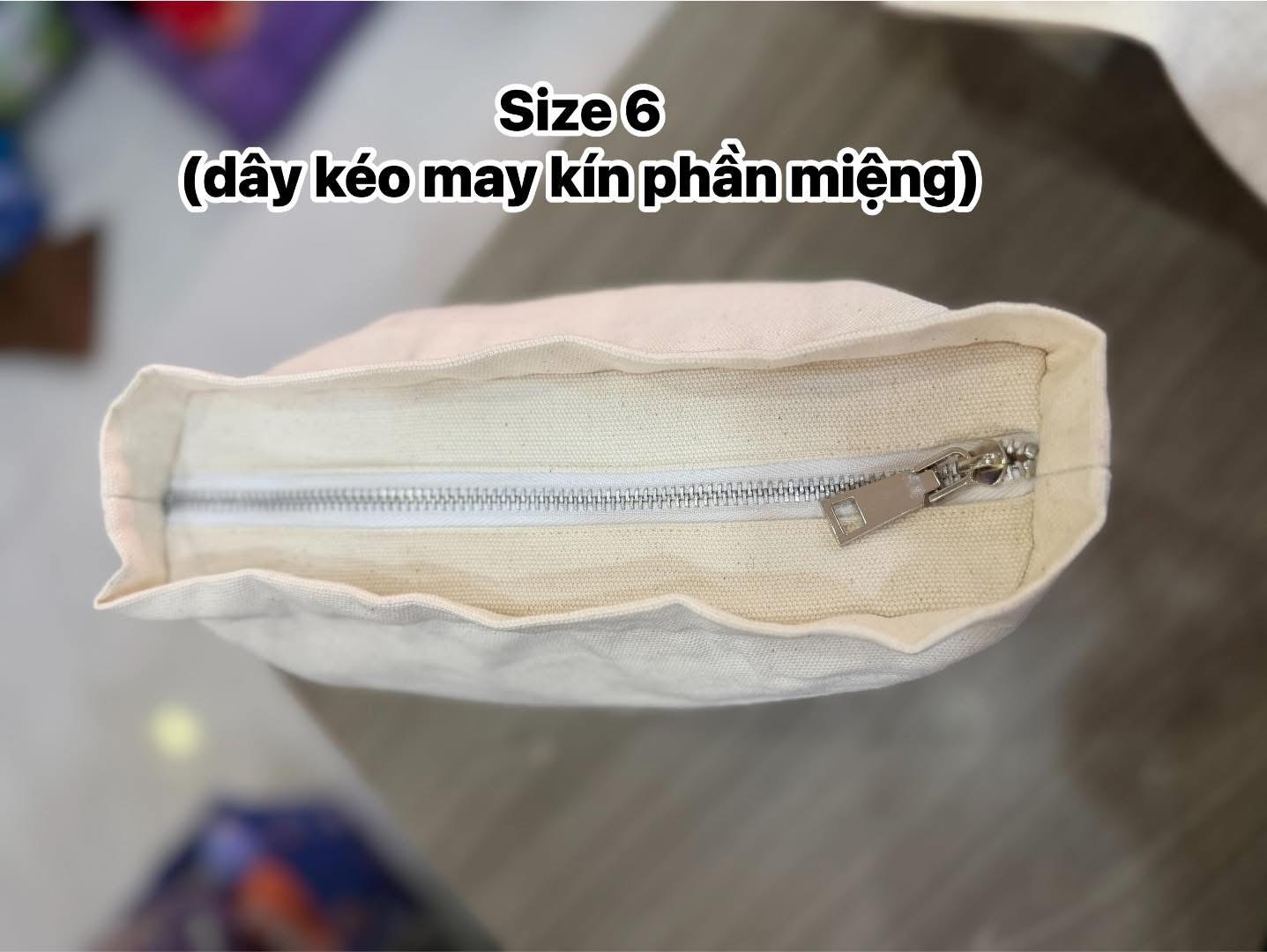 PK túi: Túi vải canvas rút dây / dây kéo