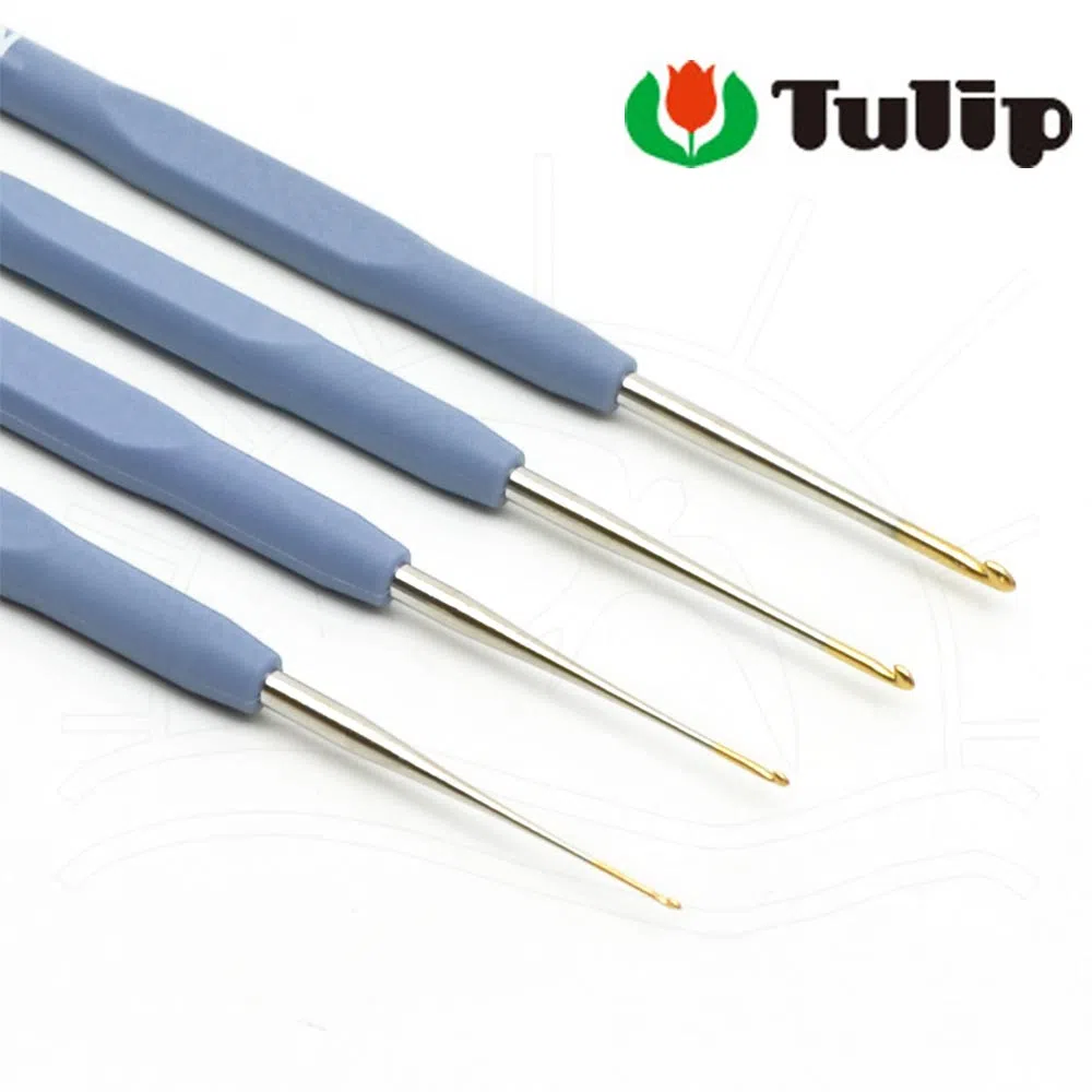 Bộ kim móc Tulip cán xanh size nhỏ (26213)