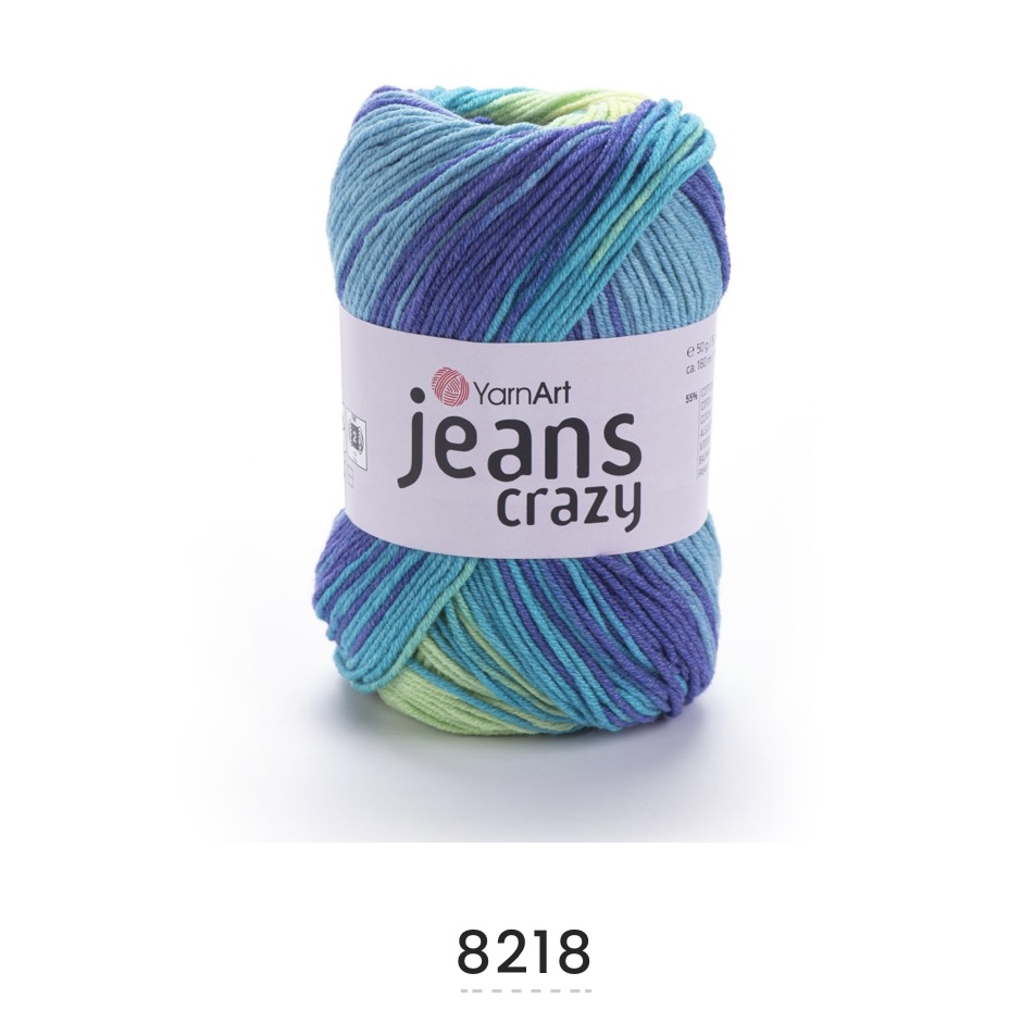 Len YarnArt JEANS CRAZY Thổ Nhĩ Kỳ (cuộn 50gr) (26314)