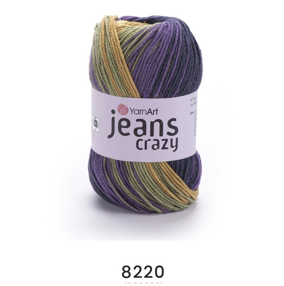 Len YarnArt JEANS CRAZY Thổ Nhĩ Kỳ (cuộn 50gr) (26314)