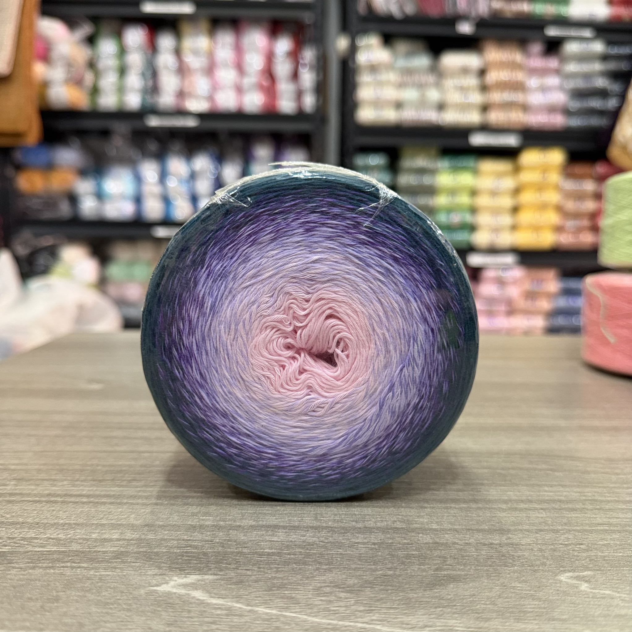 Sợi cầu vồng Cotton Organic 0.8mm (cuộn 300gr)