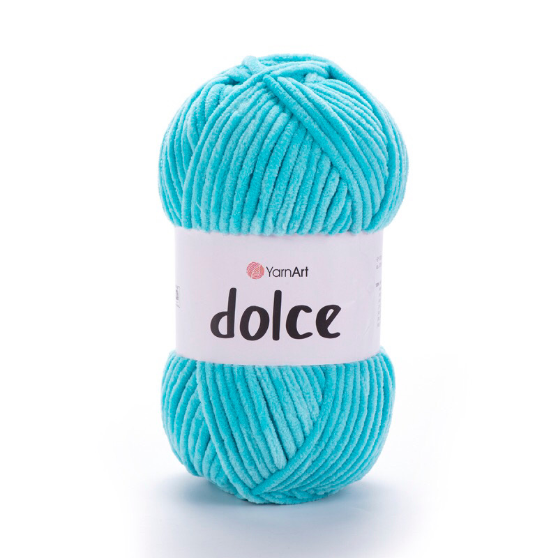 Len nhung YarnArt DOLCE siêu mềm mượt đan/móc thú bông, chăn, khăn, mũ….(cuộn 100gr) (26320)