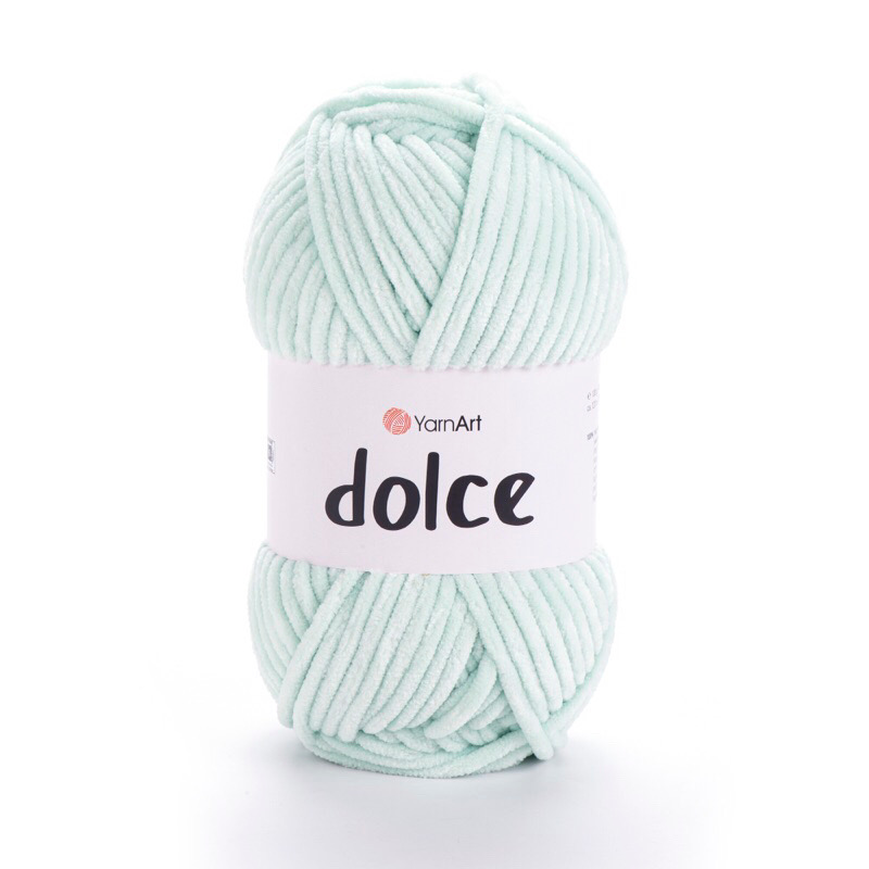 Len nhung YarnArt DOLCE siêu mềm mượt đan/móc thú bông, chăn, khăn, mũ….(cuộn 100gr) (26320)