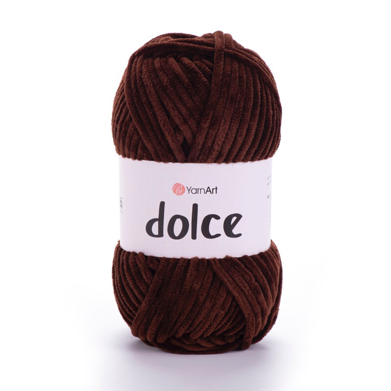 Len nhung YarnArt DOLCE siêu mềm mượt đan/móc thú bông, chăn, khăn, mũ….(cuộn 100gr) (26320)