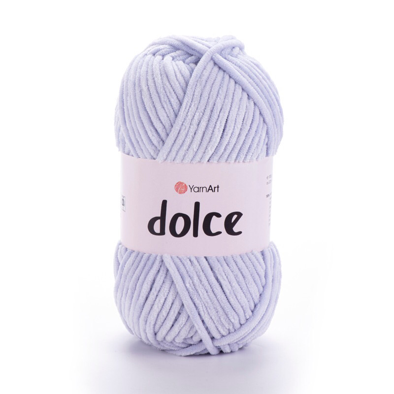 Len nhung YarnArt DOLCE siêu mềm mượt đan/móc thú bông, chăn, khăn, mũ….(cuộn 100gr) (26320)