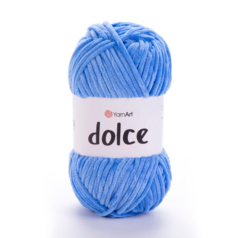 Len nhung YarnArt DOLCE siêu mềm mượt đan/móc thú bông, chăn, khăn, mũ….(cuộn 100gr) (26320)