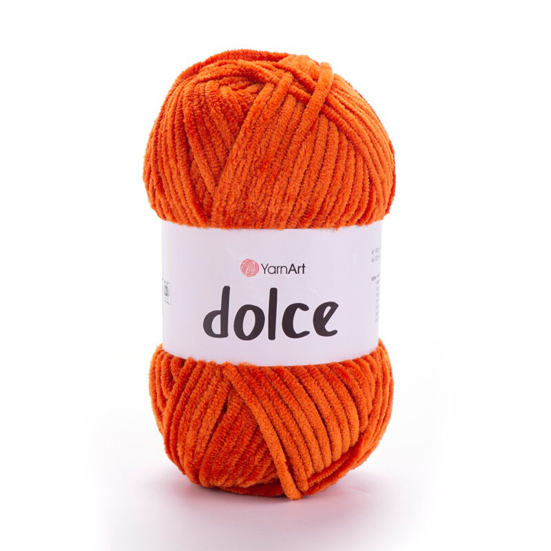 Len nhung YarnArt DOLCE siêu mềm mượt đan/móc thú bông, chăn, khăn, mũ….(cuộn 100gr) (26320)