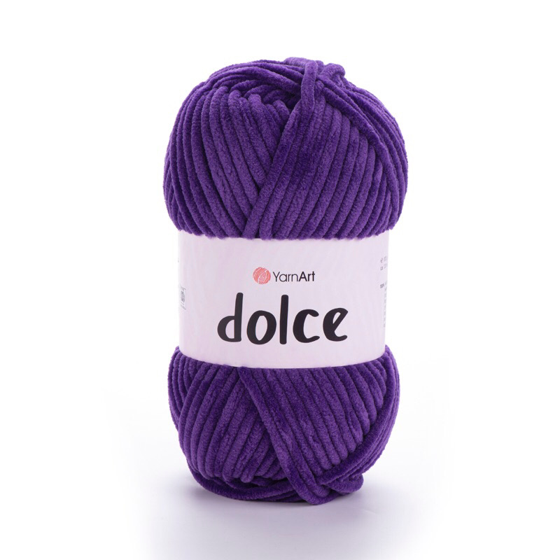 Len nhung YarnArt DOLCE siêu mềm mượt đan/móc thú bông, chăn, khăn, mũ….(cuộn 100gr) (26320)