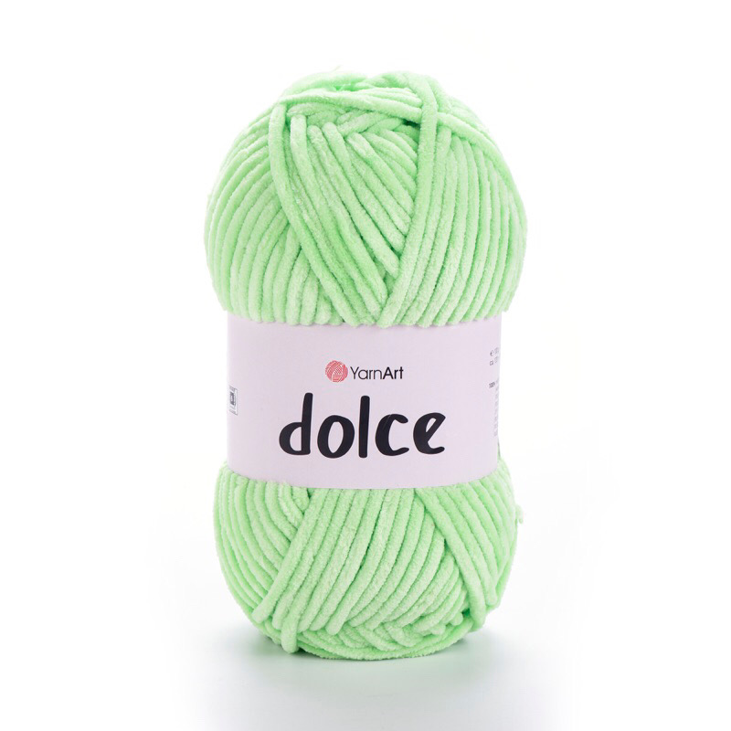 Len nhung YarnArt DOLCE siêu mềm mượt đan/móc thú bông, chăn, khăn, mũ….(cuộn 100gr) (26320)
