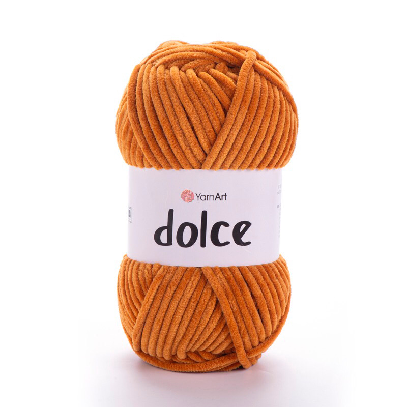 Len nhung YarnArt DOLCE siêu mềm mượt đan/móc thú bông, chăn, khăn, mũ….(cuộn 100gr) (26320)