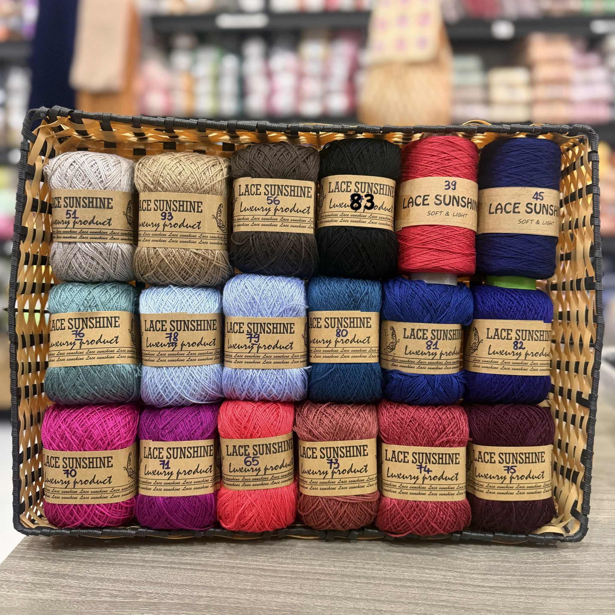 Sợi Lace Sunshine (cuộn 100gr) (26257)