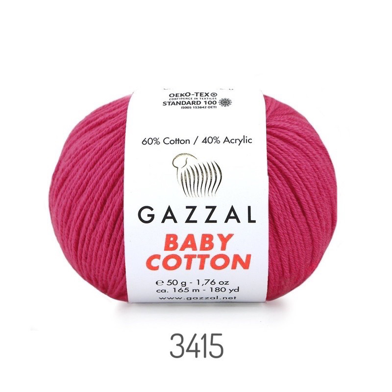 Len Gazzal Baby Cotton (cuộn 50gr) (26310)