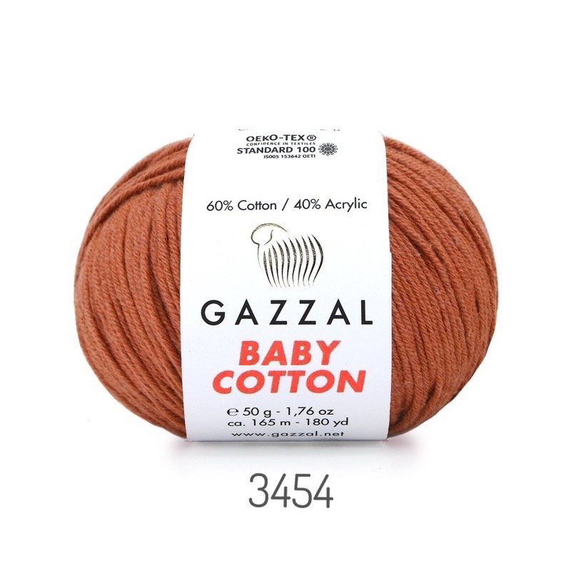 Len Gazzal Baby Cotton (cuộn 50gr) (26310)