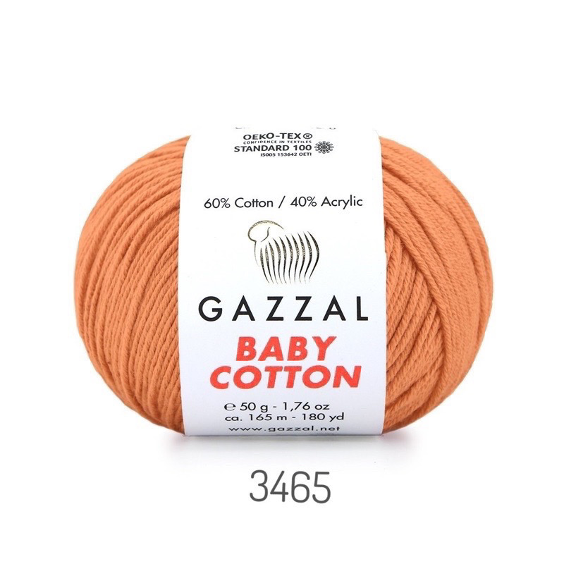 Len Gazzal Baby Cotton (cuộn 50gr) (26310)