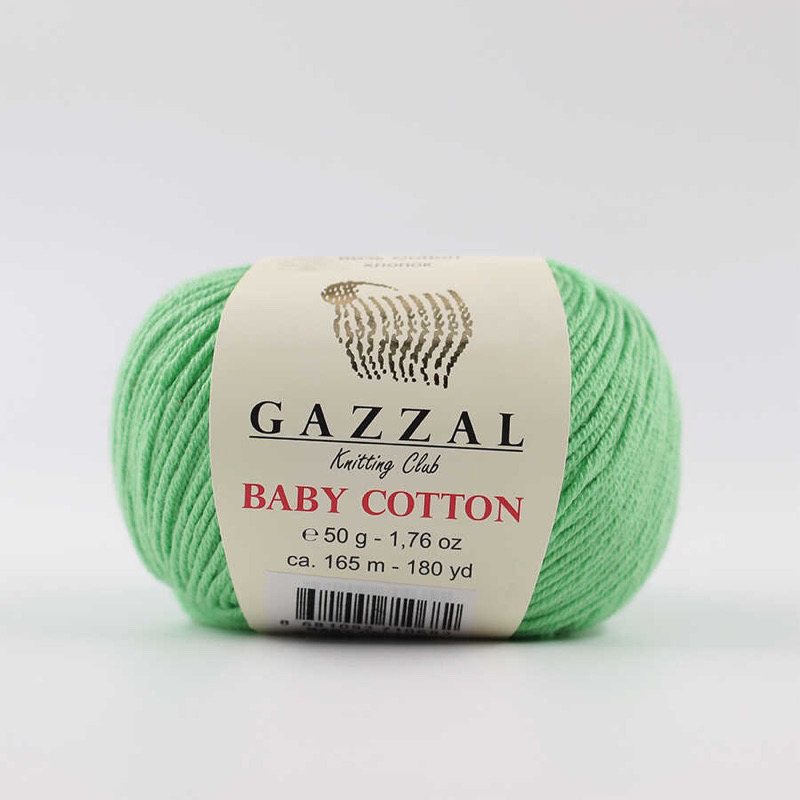 Len Gazzal Baby Cotton (cuộn 50gr) (26310)