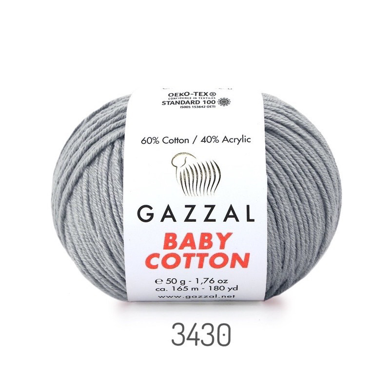 Len Gazzal Baby Cotton (cuộn 50gr) (26310)