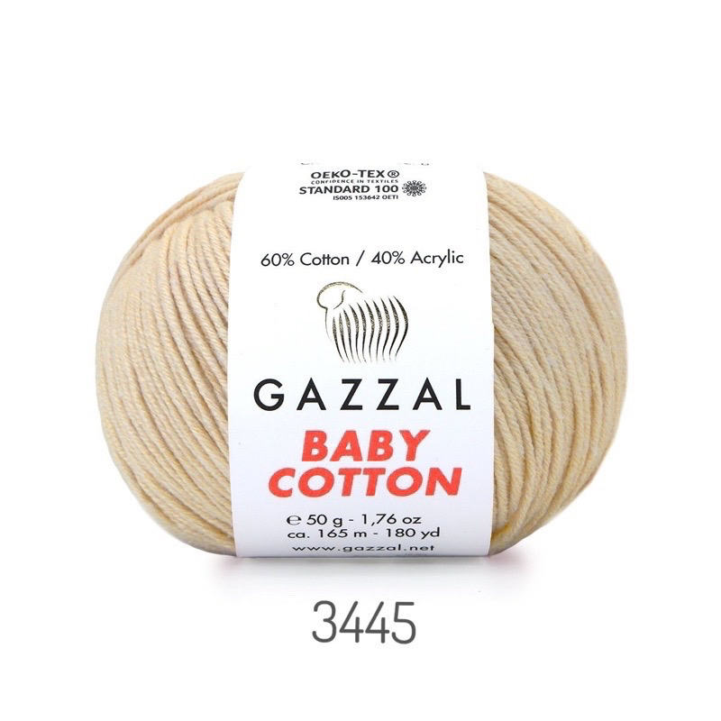 Len Gazzal Baby Cotton (cuộn 50gr) (26310)