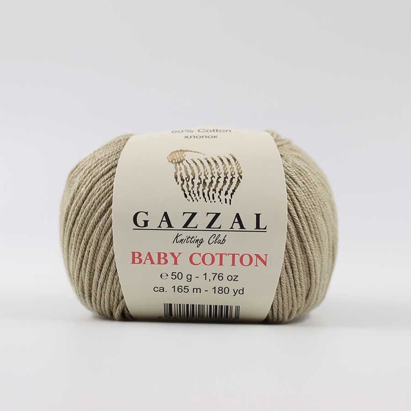 Len Gazzal Baby Cotton (cuộn 50gr) (26310)