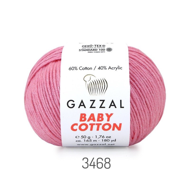 Len Gazzal Baby Cotton (cuộn 50gr) (26310)