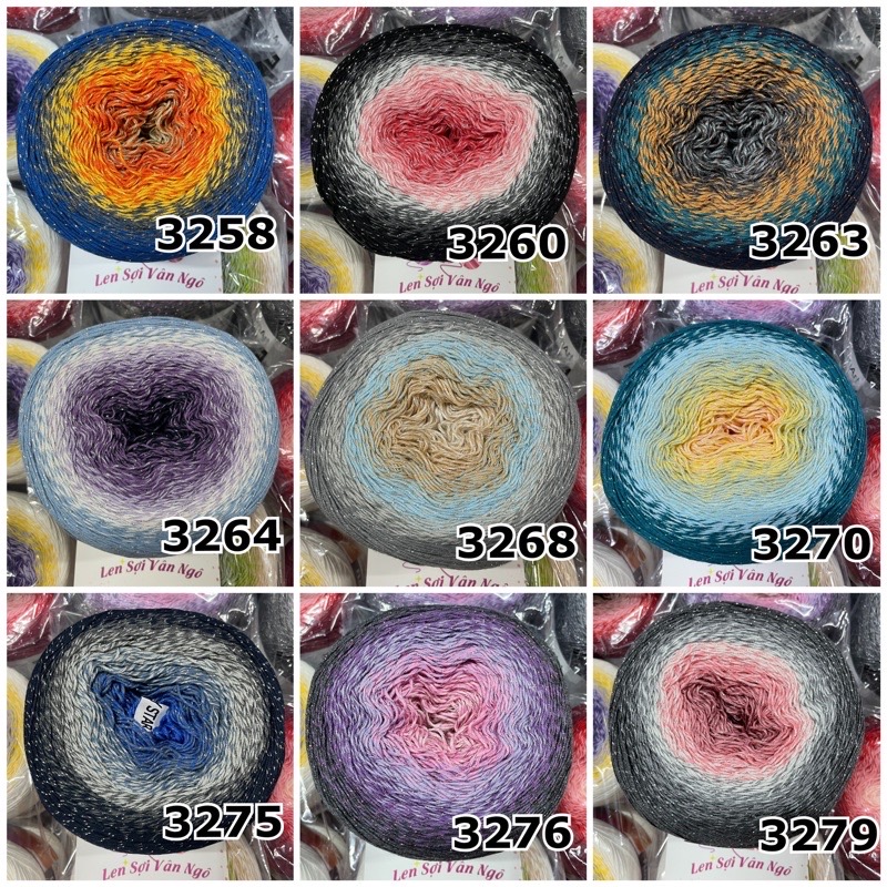 Sợi YarnArt Flowers Moonlight (cuộn 260gr) (26329)