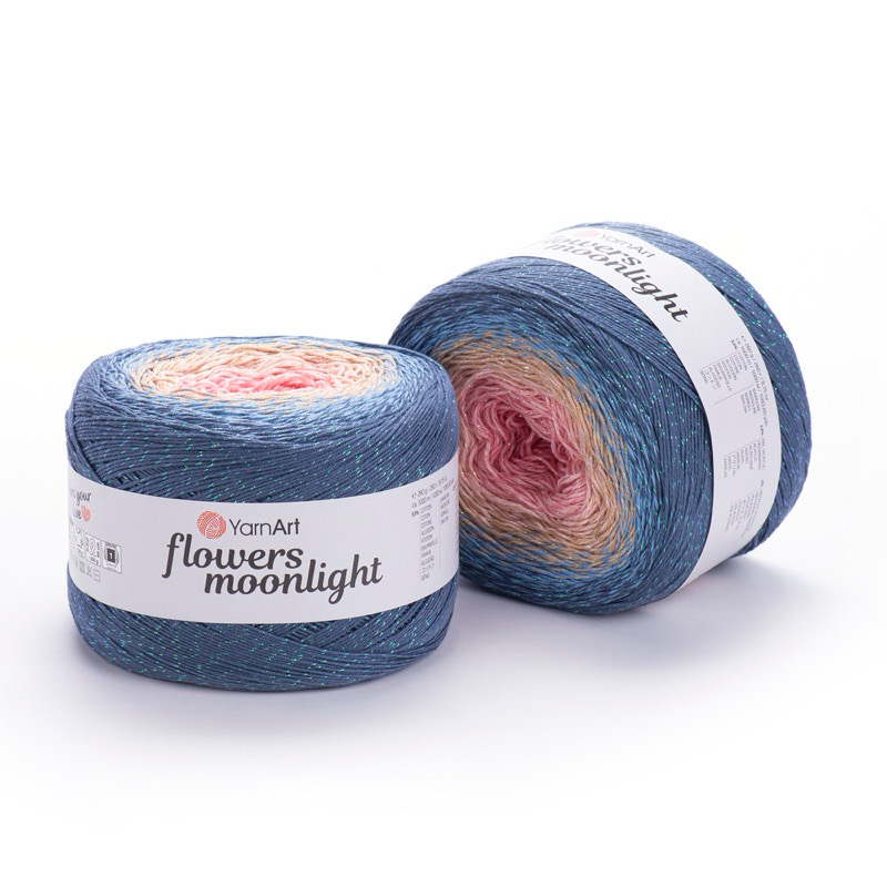 Sợi YarnArt Flowers Moonlight (cuộn 260gr) (26329)