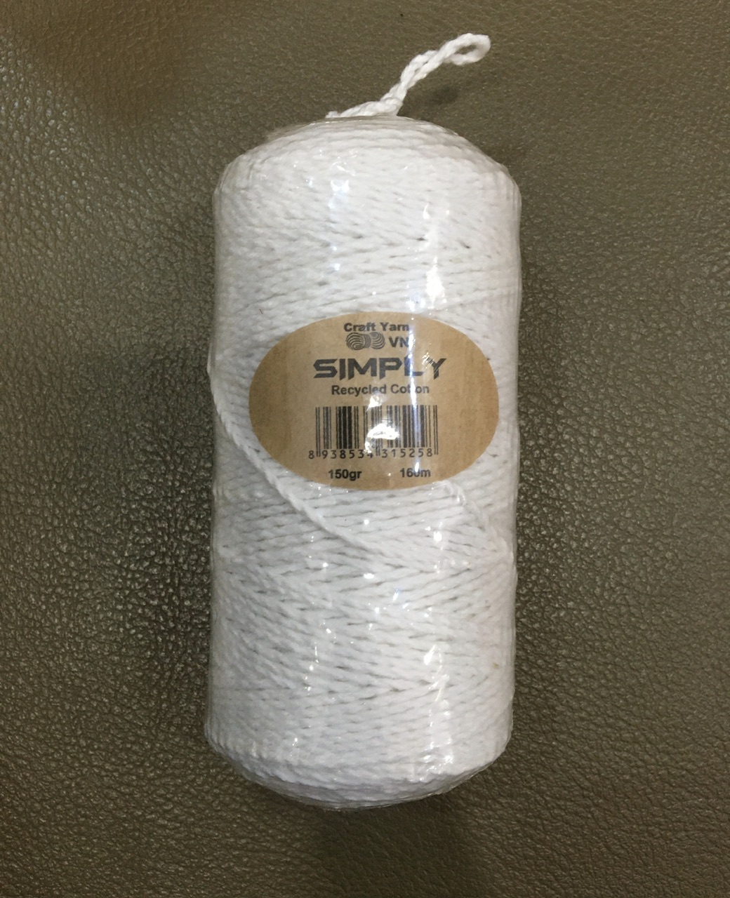 Sợi SIMPLY móc túi/mũ hè (cuộn 150gr) (26260)