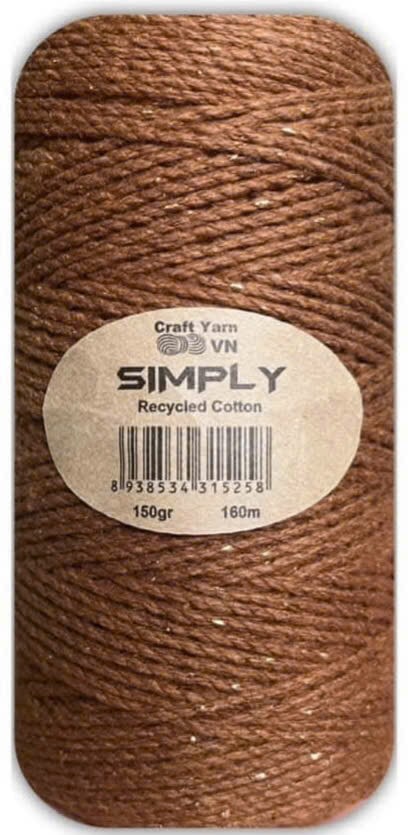 Sợi SIMPLY móc túi/mũ hè (cuộn 150gr) (26260)