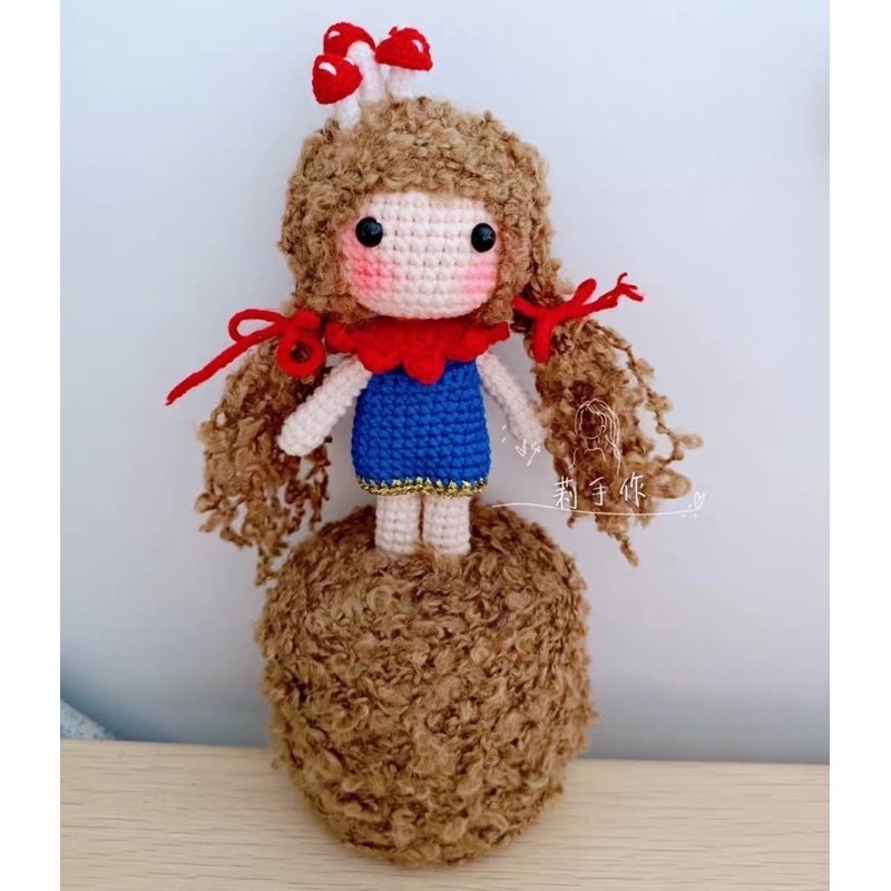 Len xù làm tóc cho búp bê (cuộn 50gr) (26298)