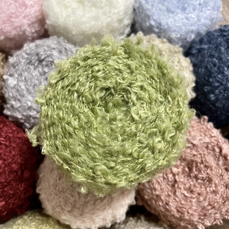 Len xù làm tóc cho búp bê (cuộn 50gr) (26298)