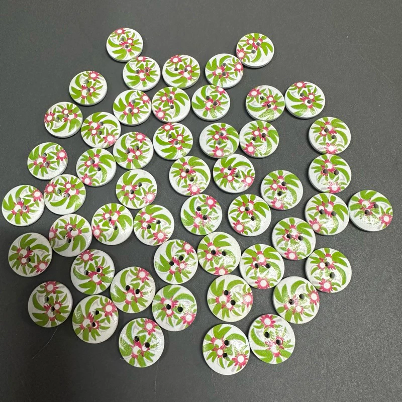 Combo 20 - 50 cái cúc gỗ (26074)