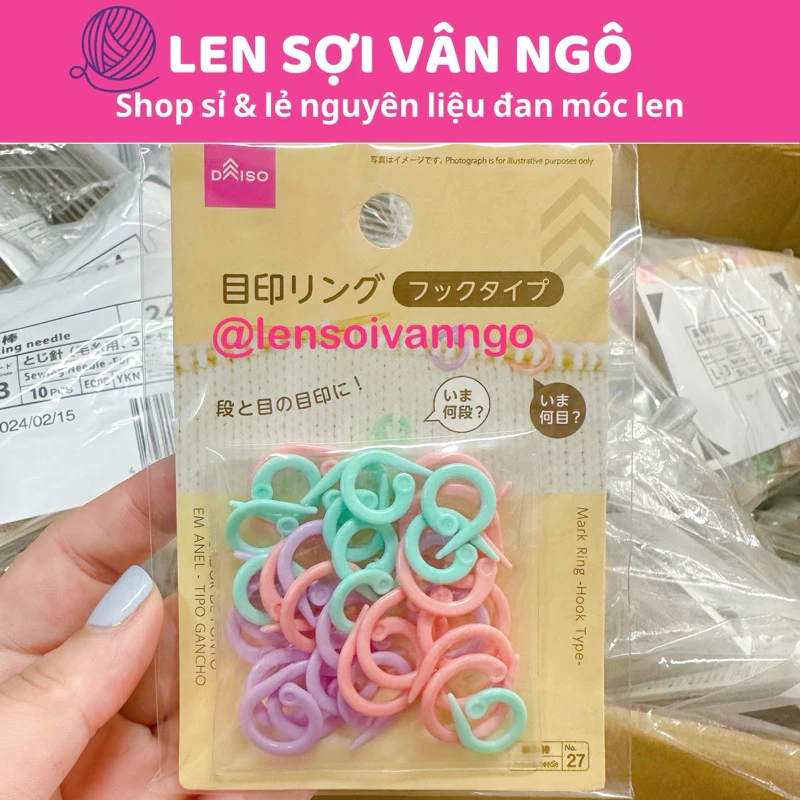 Set 30 cái đánh dấu DAISO nội địa Nhật (26037)