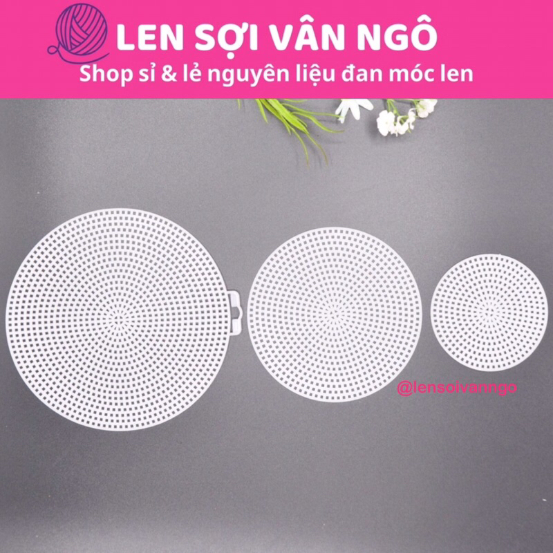 PK túi: Canvas hình tròn (1 cái) (26190)