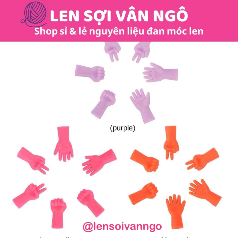 Nút bịt đầu kim đan (mẫu kéo, búa, bao) (26051)