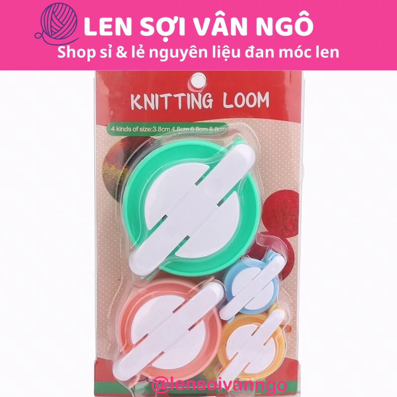 Bộ dụng cụ làm cục bông (Pompom) (26059)